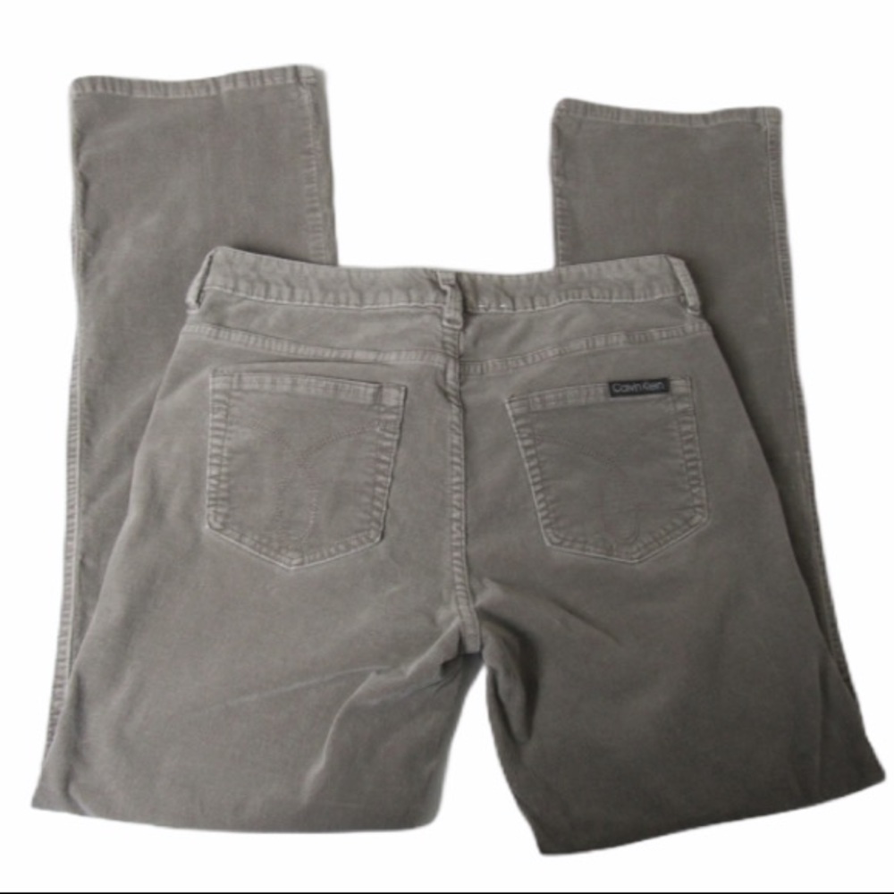 Calvin Klein Corduroy Tan Jeans Size 10